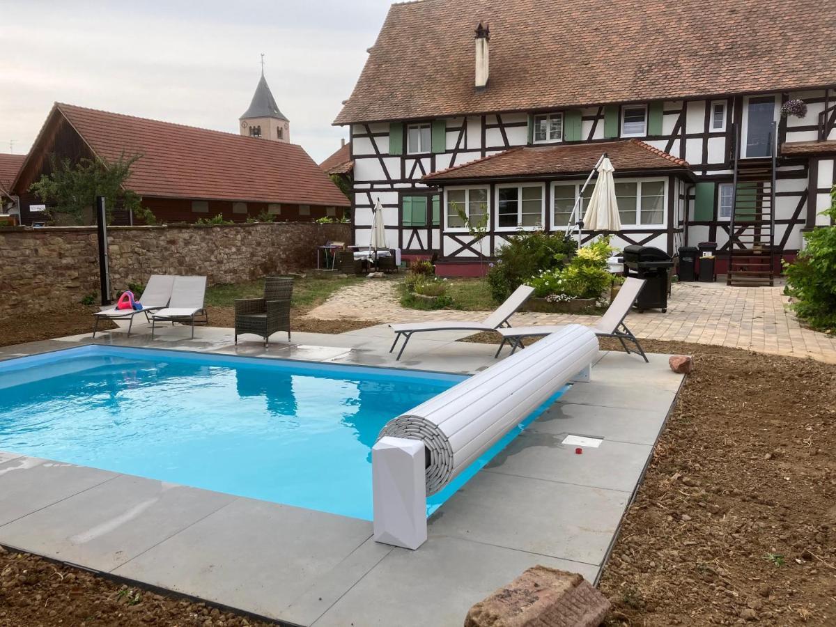 Apartmán La Ferme De Madeleine Fessenheim-le-Bas Exteriér fotografie